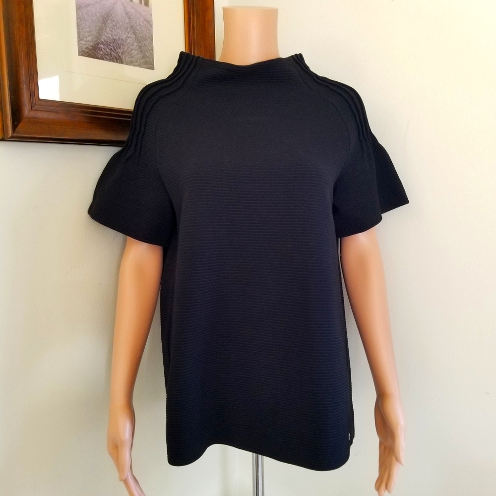 Cop.Copine Black Tunic Top